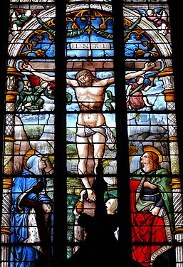 Chapelle du Saint-Sacrement : Crucifixion.