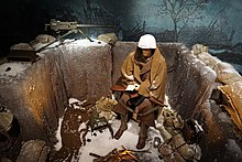 The Battle of the Bulge diorama at the Audie Murphy American Cotton Museum Audie Murphy American Cotton Museum July 2015 43 (Battle of the Bulge diorama).jpg