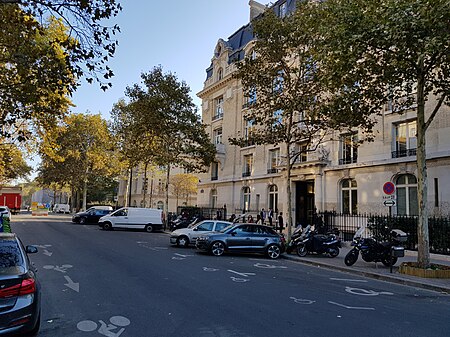 Avenue Octave Gréard Paris