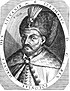 Стефан Баторій. Гравюра Dominicus Custos (1600—1602)