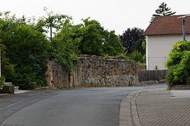 Stadtmauer östlich des Bamberger Torturms