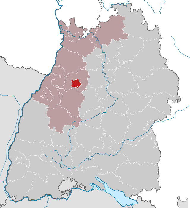 Pforzheim - Localizazion