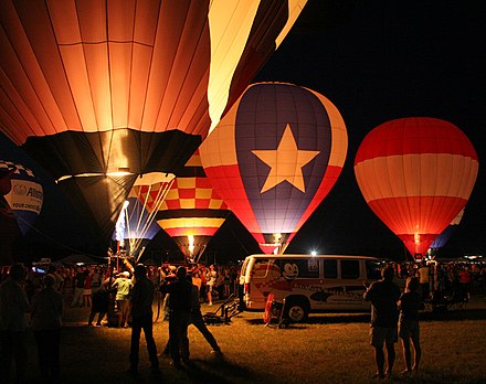 The Balloon Glow was first performed at the Great Texas Balloon Race