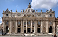 St. Peter's Basilica 41°54′8″N 12°27′12″E﻿ / ﻿41.90222°N 12.45333°E﻿ / 41.90222; 12.45333