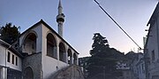 Miniatuur voor Bestand:Bazar Mosque, Gjirokaster, panoramic 2.jpg