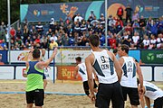 Deutsch: Beachhandball Europameisterschaften 2019 (Beach handball Euro); Tag 6: 7. Juli 2019 – Männerfinale, Dänemark-Norwegen 2:0 (25:18, 19:16) English: Beach handball Euro; Day 6: 7 July 2019 – Men's Final – Denmark-Norway 2:0 (25:18, 19:16)