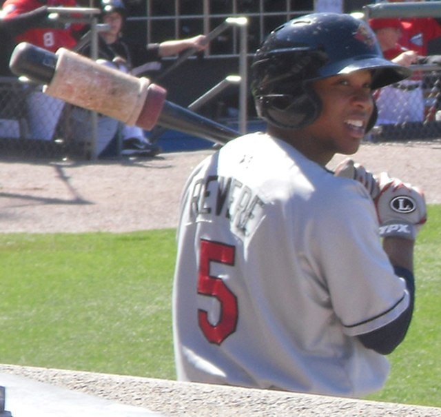 Revere on deck for Rochester Red Wings in April 2011
