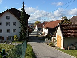 Bergstraße in Mindelheim