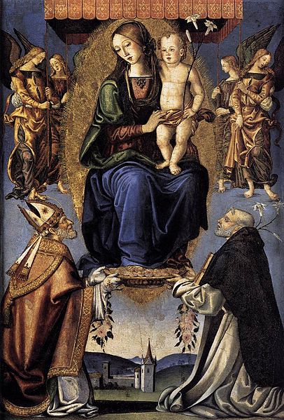 File:Bernardino Di Mariotto Dello Stagno - Madonna and Child with Sts Severino and Dominic - WGA01966.jpg