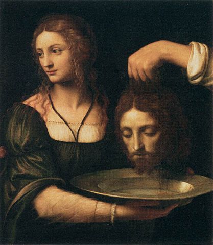 File:Bernardino Luini - Salome Receiving the Head of St John the Baptist -  WGA13771.jpg - Wikipedia