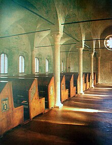 Interno della Biblioteca Malatestiana