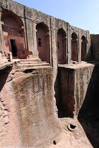 The rock church Biete Gabriel-Rufael in Lalibela, Ethiopia Biete Gabriel-Rufael.jpg