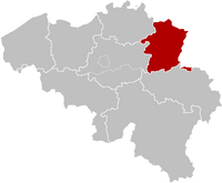 A Diocese de Hasselt, coextensiva com a província belga de Limburg
