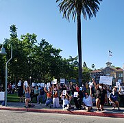 BLM protest in Sonoma, CA