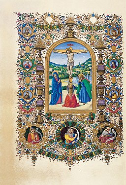 Book of Hours of Lorenzo de' Medici - crucifixion