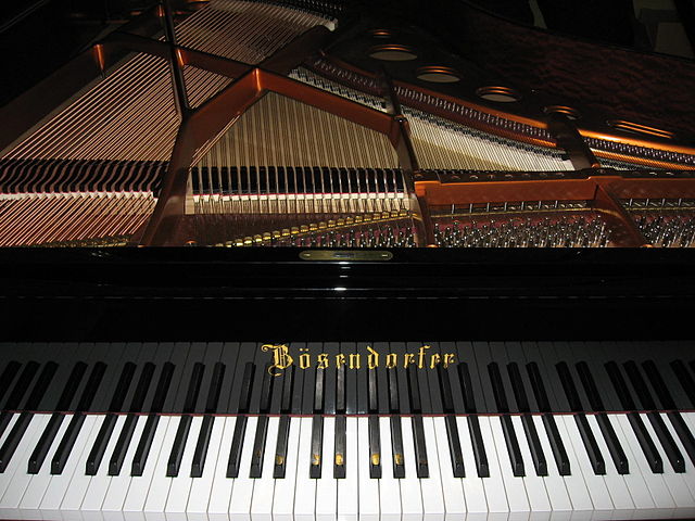 Bösendorfer 185 piano, built in 2006