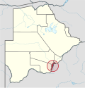 Miniatura para Sudeste (distrito de Botswana)