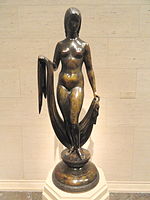 Bronsestatuett av Paul Manship, 1916.