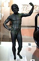Бог неба Зевс (тоже спортсмен), 4-й век ДНЭ, Пушкинский музей