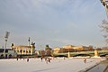 Blick Richtung Heldenplatz und Zielinski-Brücke