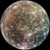 Galileiska Månar: Jupiters fyra stora månar Callisto, Ganymedes, Europa och Io