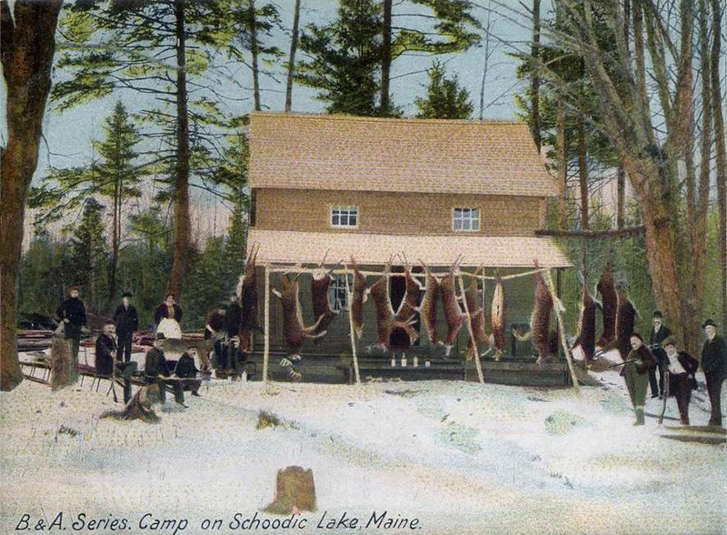 File:Camp on Schoodic Lake, ME.jpg