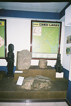 Aretepak Candi Laras di Museum Lambung Mangkurat