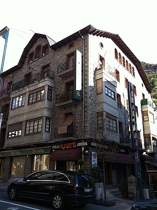 <span class="mw-page-title-main">Casa Vidal</span> House in Escaldes-Engordany, Andorra