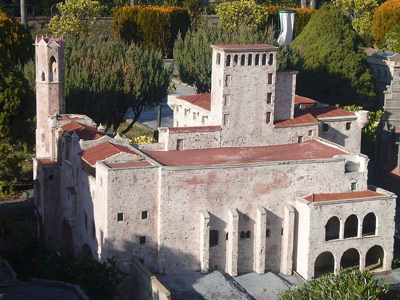 File:Catalunya en Miniatura-Palau Reial Major i Capella de Santa Àgata.JPG