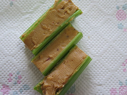 Celery and peanut butter