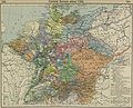 Map of Central Europe in 1786