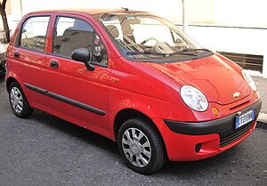 Daewoo Matiz: Pierwsza generacja, Druga generacja, Trzecia generacja