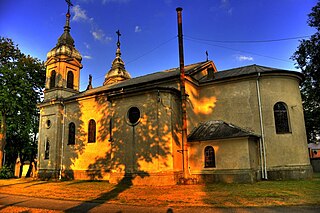 <span class="mw-page-title-main">Chorzęcin</span> Village in Łódź Voivodeship, Poland