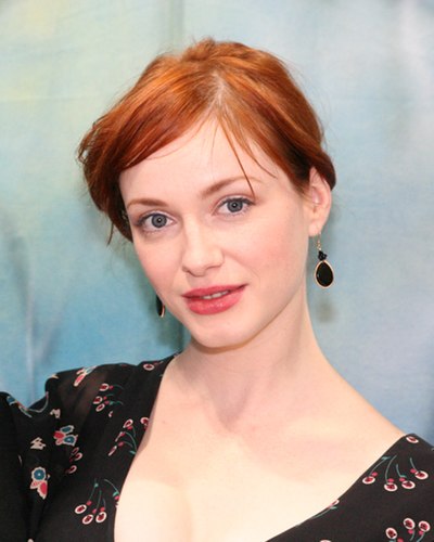 Having seen photos of Christina Hendricks (pictured) and finding her very beautiful, Refn's wife recommended her for the role of Blanche.