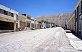 * Nomination Chuquicamata ghost town. --Kallerna 08:46, 30 November 2019 (UTC) Buildings are leaning in.--Imehling 16:59, 8 December 2019 (UTC)  Comment Good quality, but please add a geotag. --Domob 13:30, 9 December 2019 (UTC) * Decline Added. --Kallerna 05:44, 11 December 2019 (UTC)  Comment Thanks! Can you please also fix the perspective per Imehling? The houses especially on the left edge are leaning in; that should be easy to correct. --Domob 15:24, 11 December 2019 (UTC)  Oppose  Not done within a week. --XRay 05:06, 18 December 2019 (UTC)