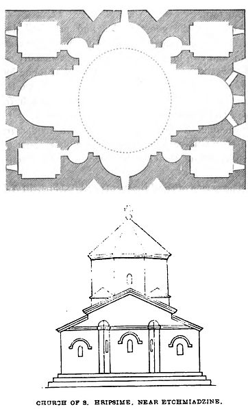 File:Church of S. Hripsime. Near Etchmiadzine. John M. Neale. A history of the Holy Eastern Church. P.173.jpg