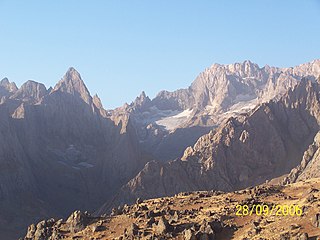 <span class="mw-page-title-main">Cilo Dağı</span> Mountain in Turkey