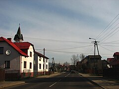 Widok na wieś, ul. Prymasa Stefana Wyszyńskiego