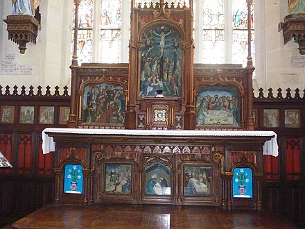 The main altar.