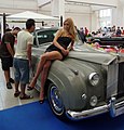 Rolls-Royce Silver Cloud I or II (undated) - round, white lights on leading edge of fender