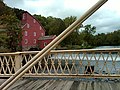 Main Street Bridge in Clinton, NJ overlooking the Red Mill