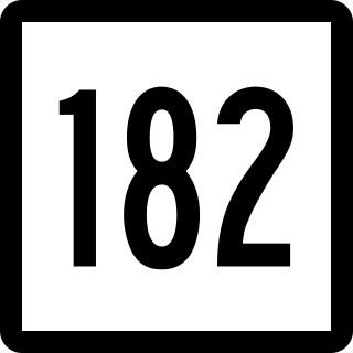 <span class="mw-page-title-main">Connecticut Route 182</span> State highway in Litchfield County, Connecticut, US