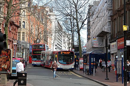 Corporation Street from New Street