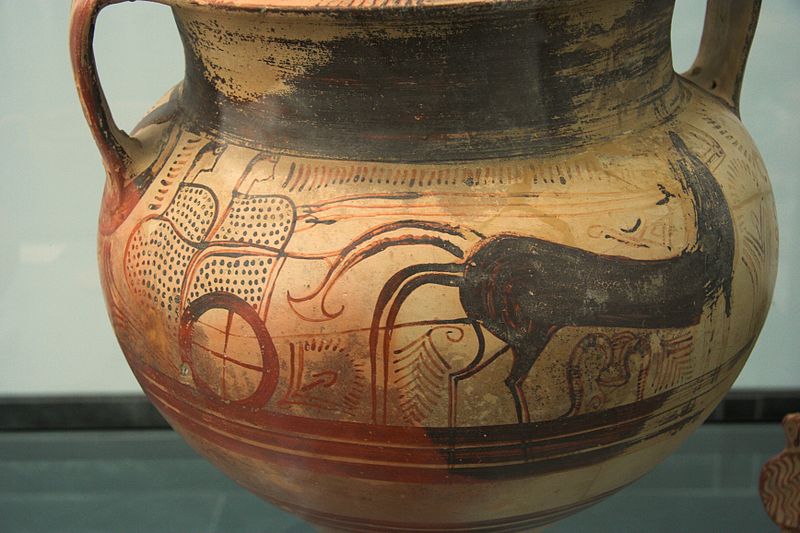 File:Crater Mycenaean horse, Staatliche Antikensammlungen Munich 120518.jpg