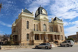 Crockett Countys domstolshus i Ozona.