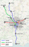 Cross-London rail links