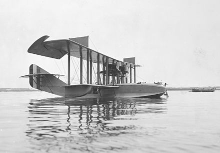 The first Naval Aircraft Factory F5L, 24 July 1918.[1]