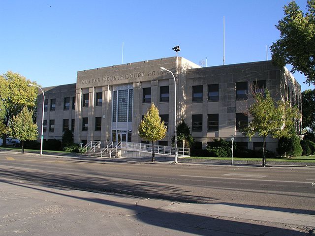 County Courthouse in Miles City