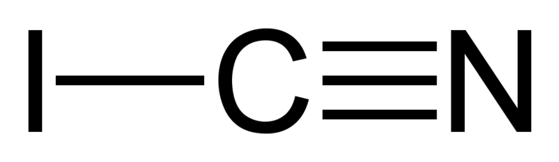 File:Cyanogen-iodide-2D.png