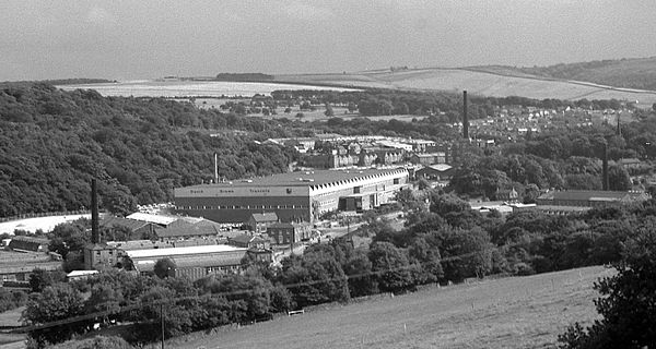 David Brown Tractor Factory Meltham Mills 1981